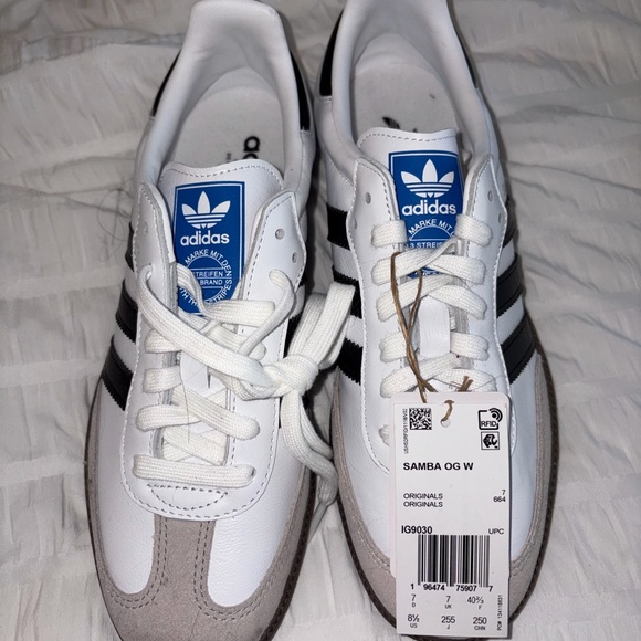 adidas Shoes - Adidas Samba OG White Black Sneakers